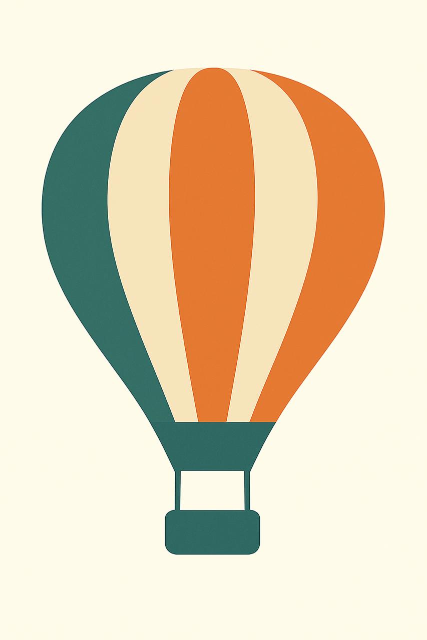 Balloon icon for Kenya Balloon Safaris section headings