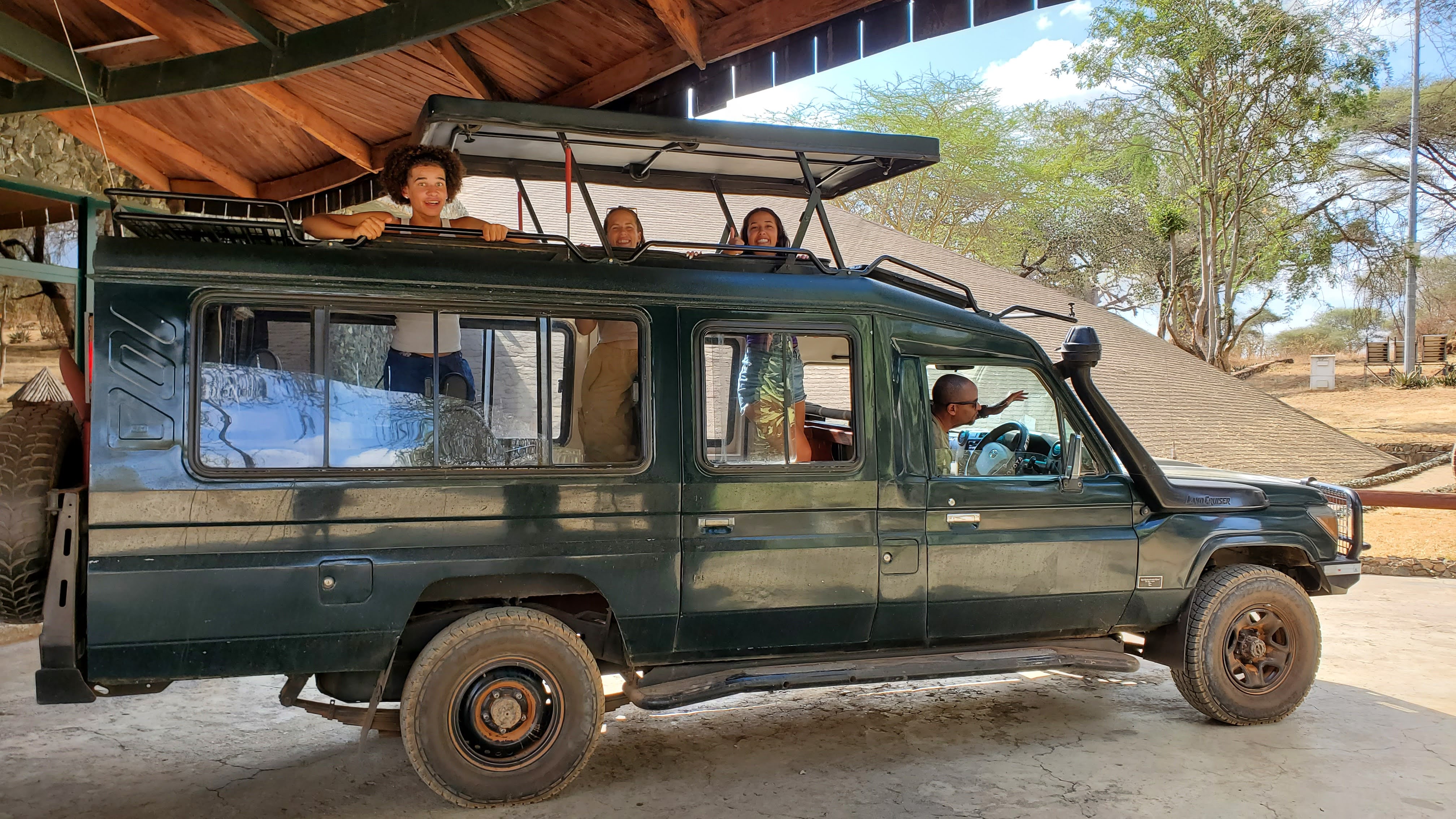 Private transfer pick-up meeting guests at Emali SGR Station